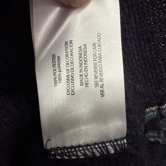 Woolrich  dark blue 3/4 zip pull-over, Size L - Picture 6 of 6